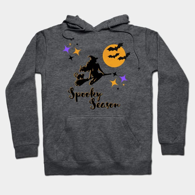 Spooky Season Halloween Witch Hoodie by AKawaiiPastels